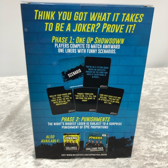 Impractical Jokers card game Tru TV  new open box - Picture 3 of 7